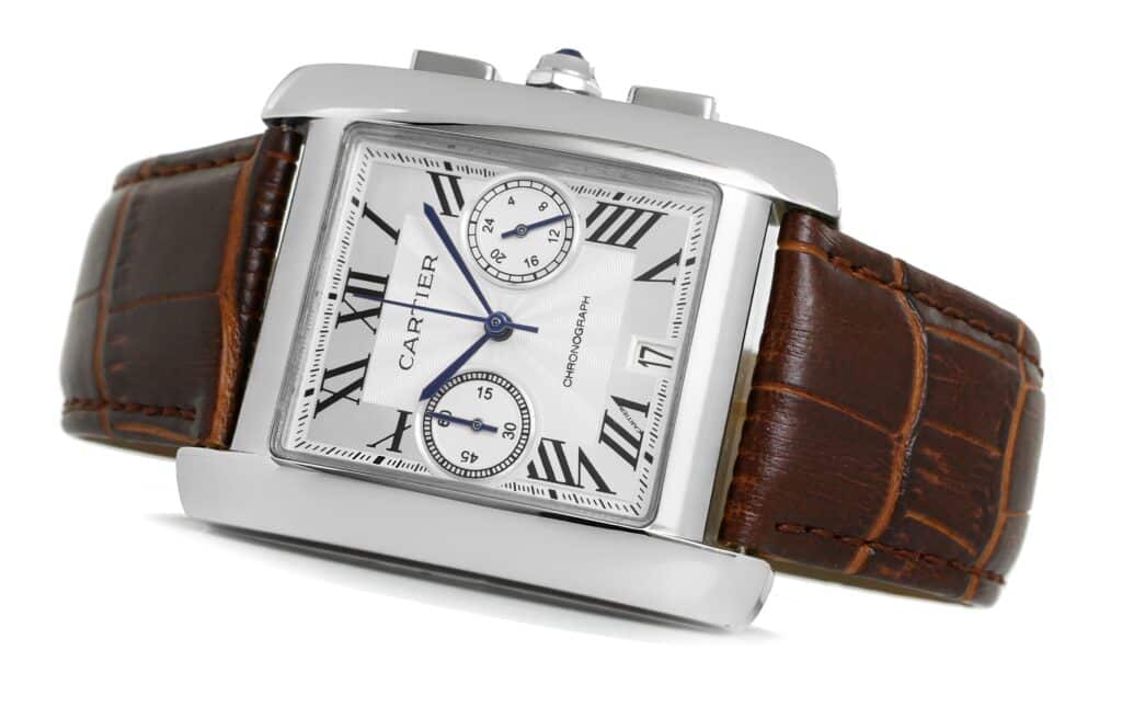 Cartier - Tank - Chrono Steel - w5330007 Replica