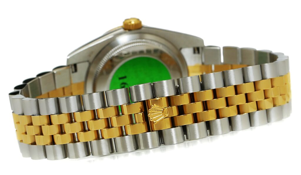 Rolex - Datejust  - 36mm - Jubilee -Twotone-Gold Palm Gold - 126233-0037 Replica