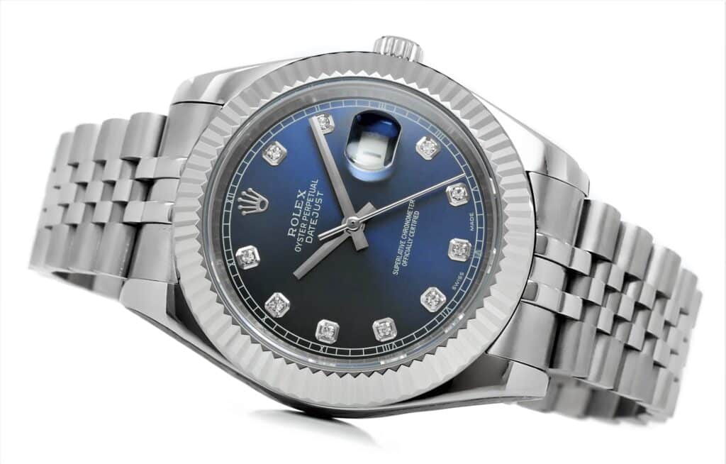 Rolex - Datejust - 41mm - Blue Diamonds - 126334-0016 Replica