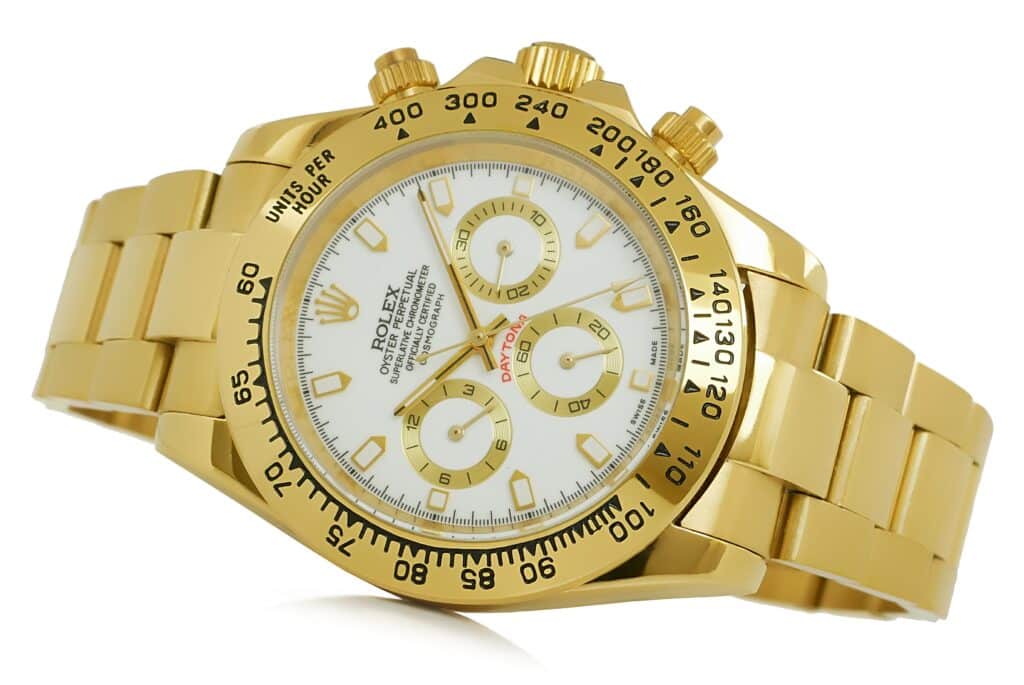 Rolex - Daytona - Gold White - 116508-0001 Replica