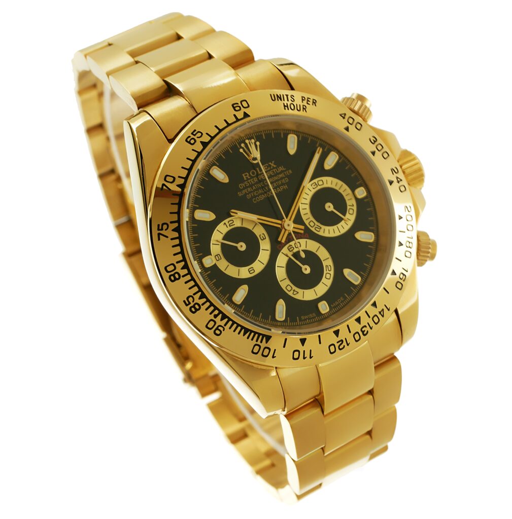 Rolex - Daytona - Gold Black - 116508 Replica