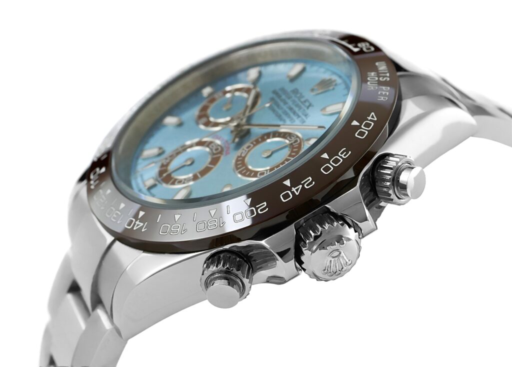 Rolex - Daytona - Gold Platin Ice Blue - 116506-0001 Replica