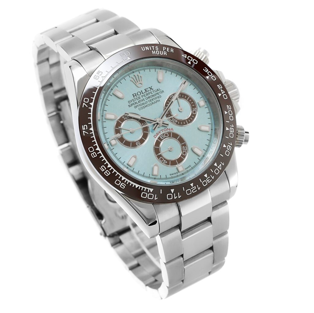 Rolex - Daytona - Gold Platin Ice Blue - 116506-0001 Replica