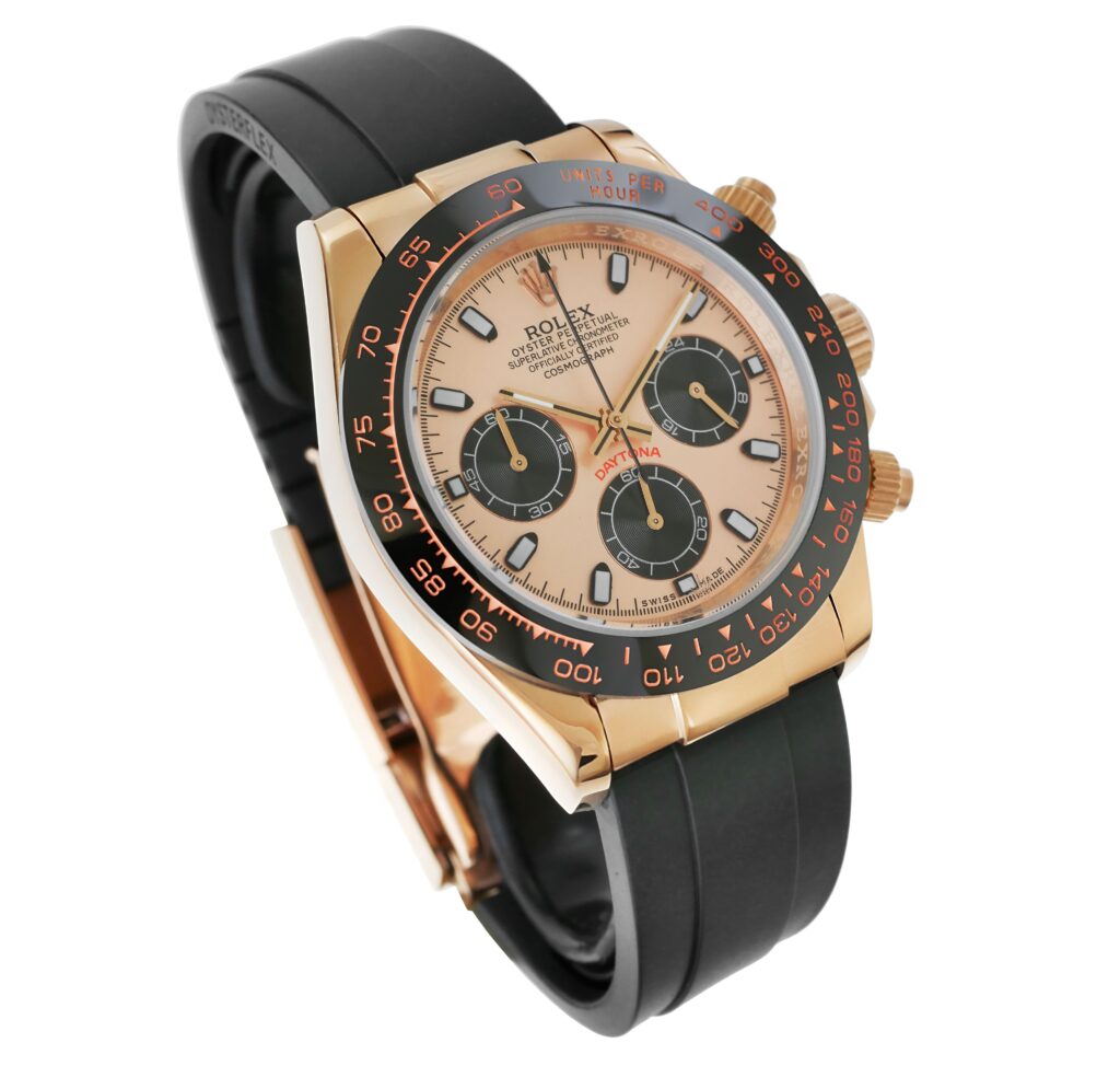 Rolex - Daytona - Oysterflex Rose-Gold Sundust - 116515ln-0059 Replica