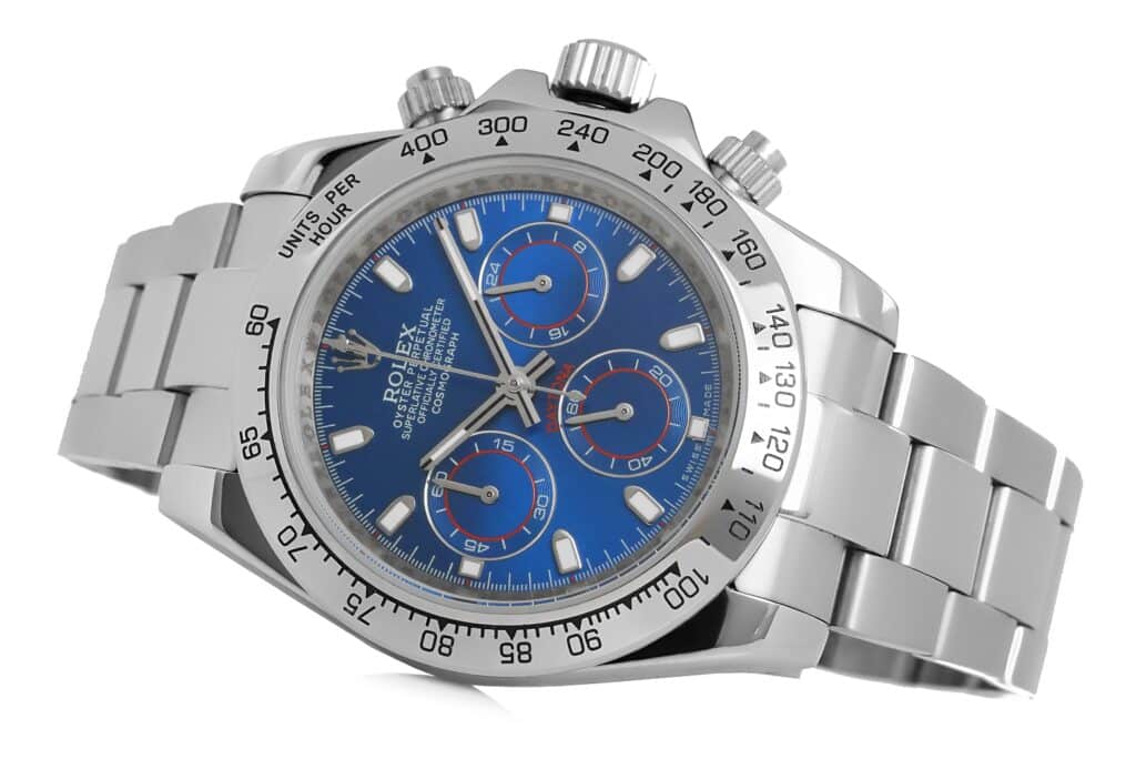 Rolex - Daytona - White-Gold Blue - 116509-0071 Replica