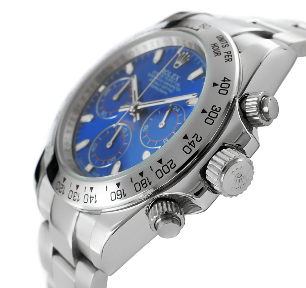 Rolex - Daytona - White-Gold Blue - 116509-0071 Replica