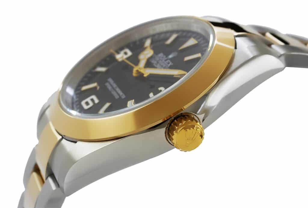 Rolex - Explorer 1 - 36mm - Two-Tone Gold - 124273 Replica