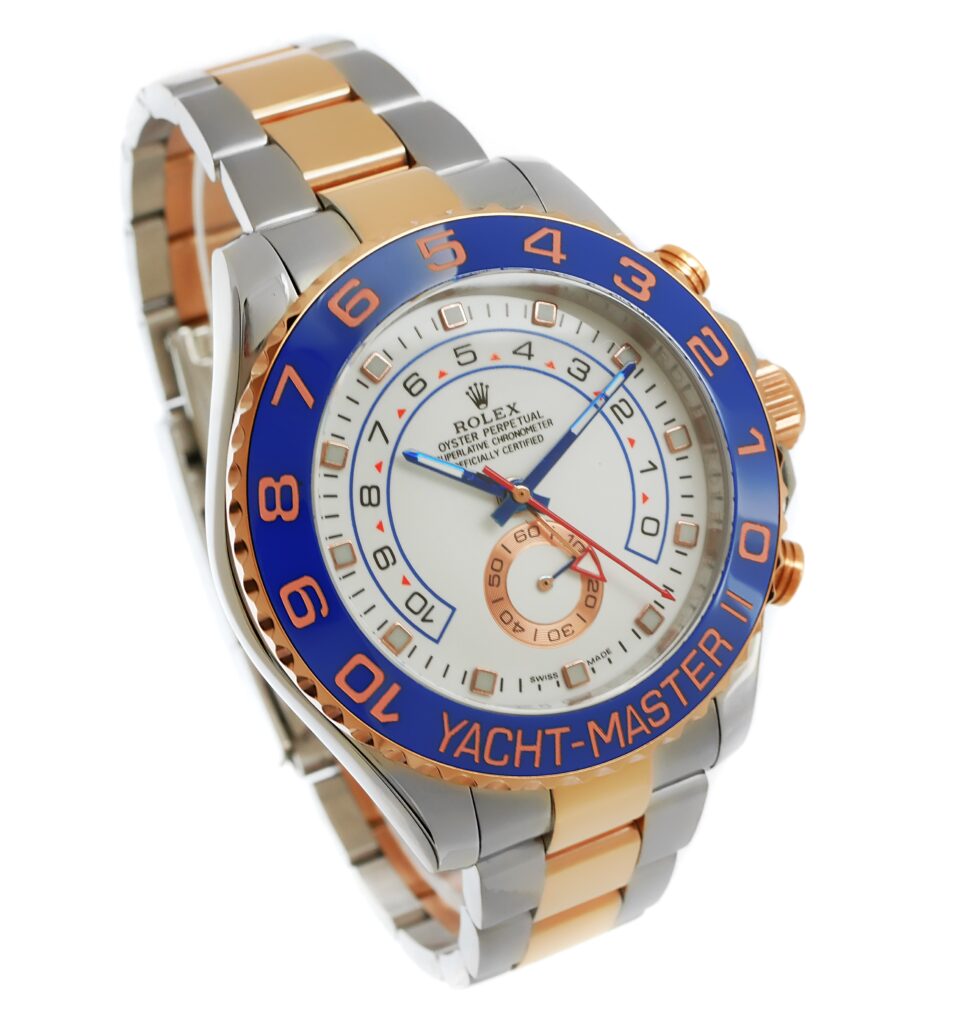 Rolex - Yachtmaster 2 - 44mm Twotone Rose-Gold - 116681-0002 Replica