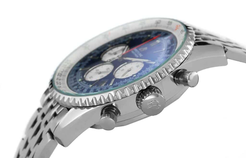 Breitling - Navitimer Chrono - Allsteel - Blue - ab0127211c1a1 Replica