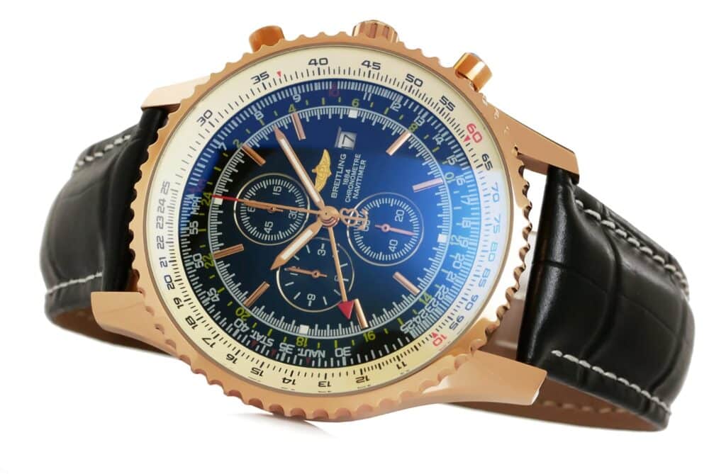 Breitling - Navitimer - rg - Chrono - Blue Replica