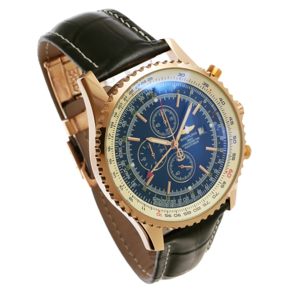 Breitling - Navitimer - rg - Chrono - Blue Replica