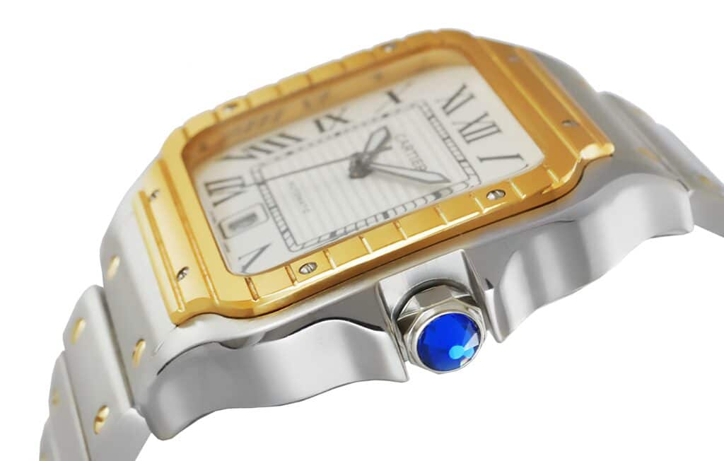 Cartier - Santos - tt - Gold - White - w2sa0009 Replica