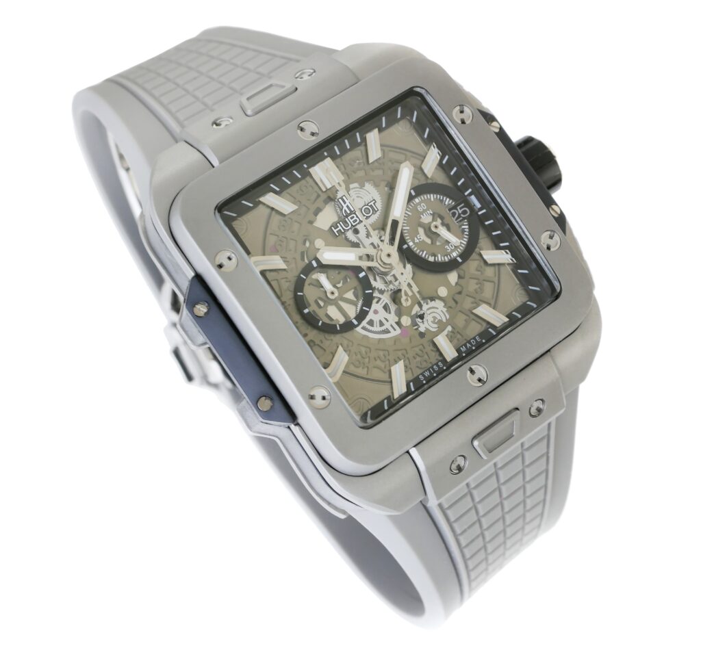 Hublot Square Bang Unico - Grey - Grey Replica