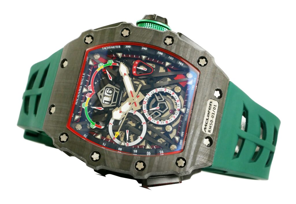 Richard Mille - RM50 - 03 - Mclaren-f1 - Black - Green Replica