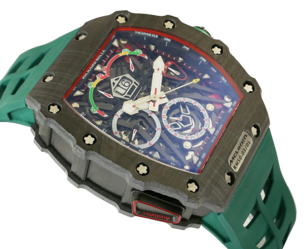 Richard Mille - RM50 - 03 - Mclaren-f1 - Black - Green Replica