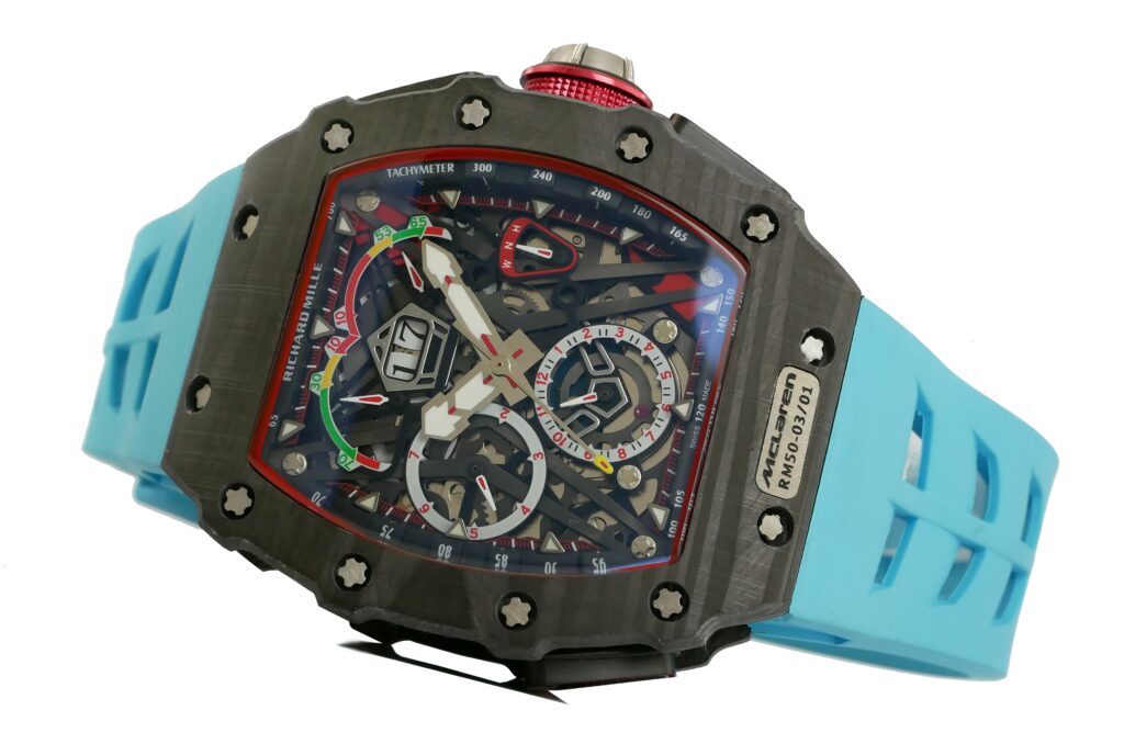 Richard Mille - RM50 - 03 - Mclaren-f1 - Black - Skyblue Replica