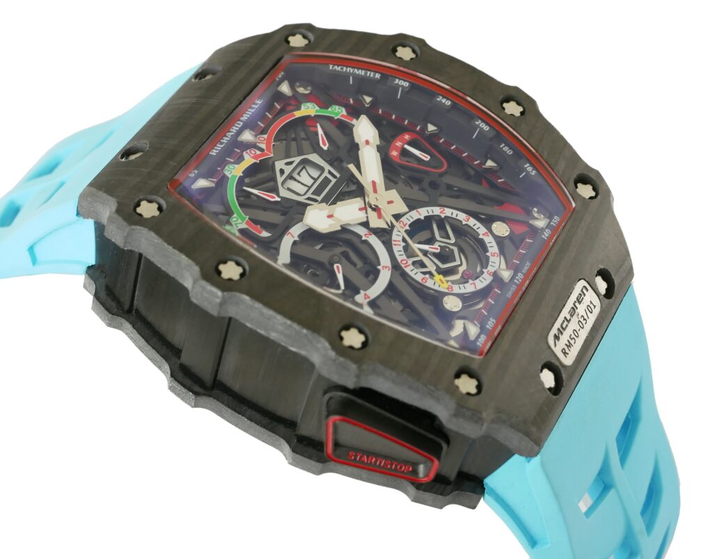 Richard Mille - RM50 - 03 - Mclaren-f1 - Black - Skyblue Replica