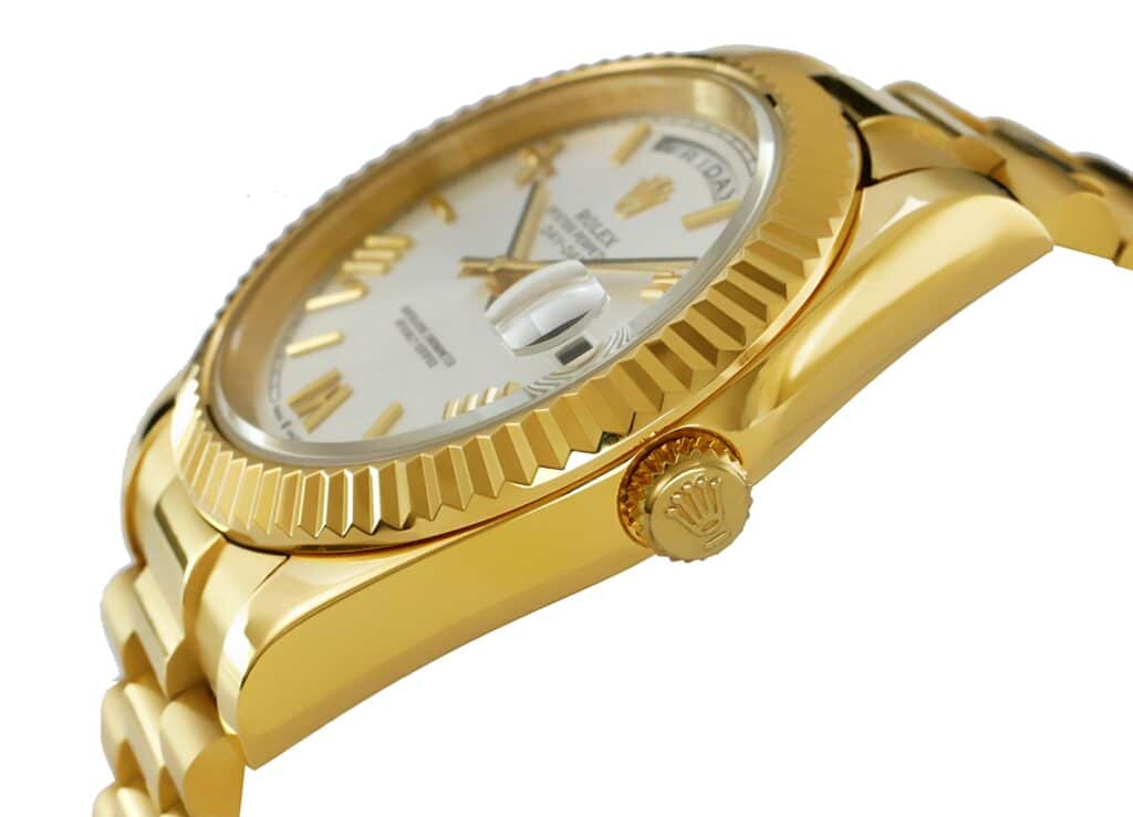 Rolex Daydate 40mm - Gold - White - 228238-0042 Replica