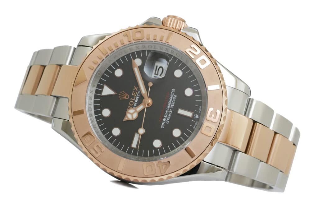 Rolex Yachtmaster 40mm - TT - Rosegold - Brown - 126621-0001 Replica