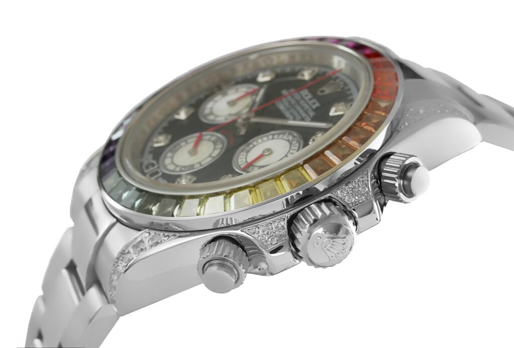 Rolex Daytona - Rainbow - wg - 116599rbow Replica