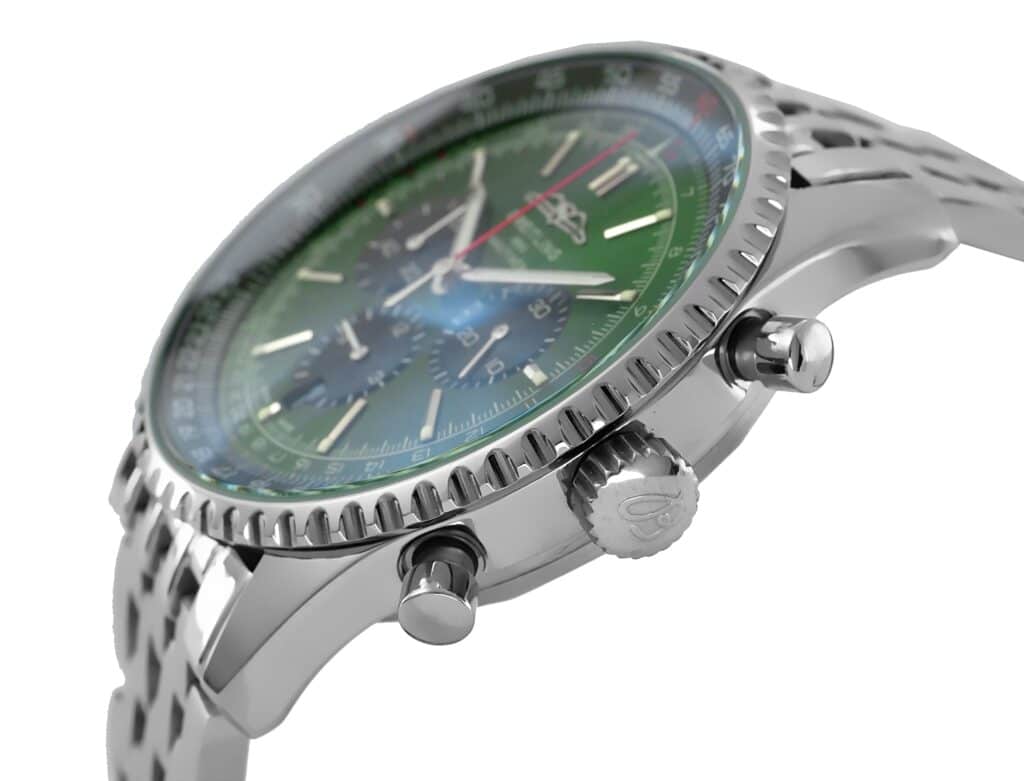 Breitling – Navitimer – B01 Chronograph – 46mm - Steel - Green - ab0137241l1a1 Replica