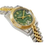 rolex-datejust-31-tt-green-roman-diamond-278273-0016-05