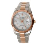 rolex-datejust-41-tt-rg-oyster-fluted-silver-126331-0017-02