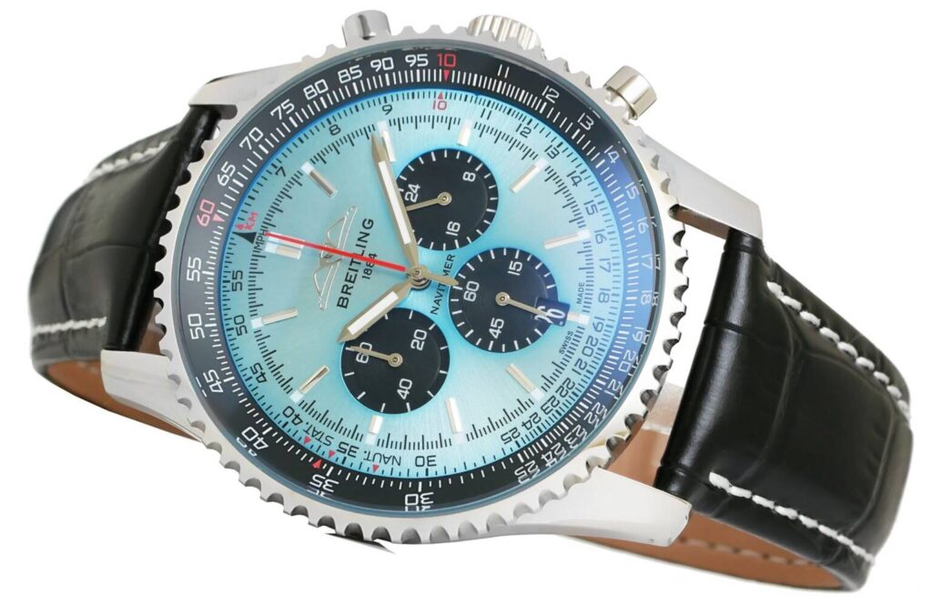 Breitling - Navitimer B01 Chronograph - 43mm - Steel - Ice Blue - ab0138241c1p1 Replica