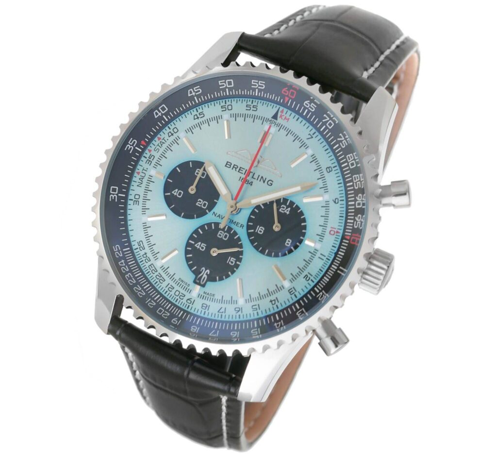 Breitling - Navitimer B01 Chronograph - 43mm - Steel - Ice Blue - ab0138241c1p1 Replica