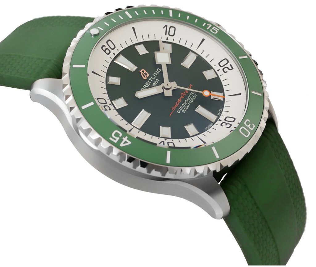 Breitling - Superocean - 44mm - Green - a17376a31l1s1 Replica