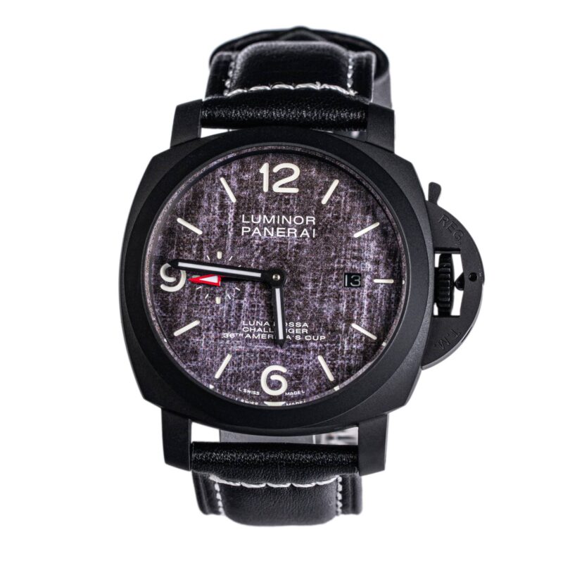 panerai luminor gmt luna rossa pam01036 08 Panerai - Luminor GMT Luna Rossa - PAM01036 - Black