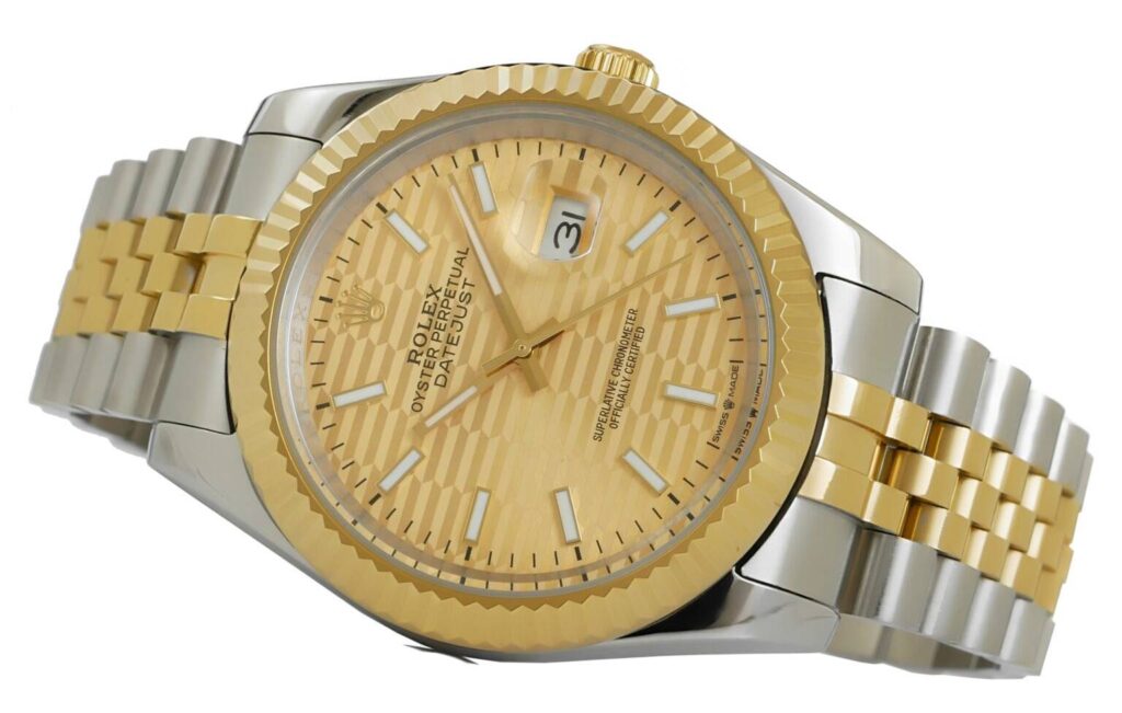 Rolex - Datejust - 41mm - Twotone - Jubilee - Fluted - Gold - 126333-0022 Replica