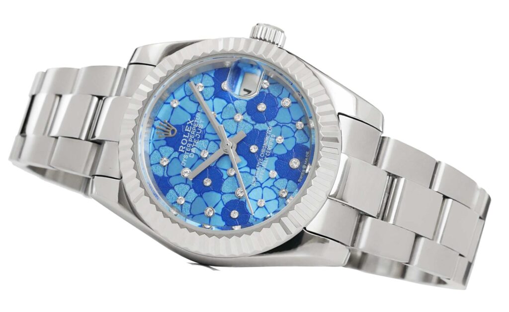 Rolex - Datejust - 31mm - Steel - Floral -Azzuroblue - 278274-0036 Replica