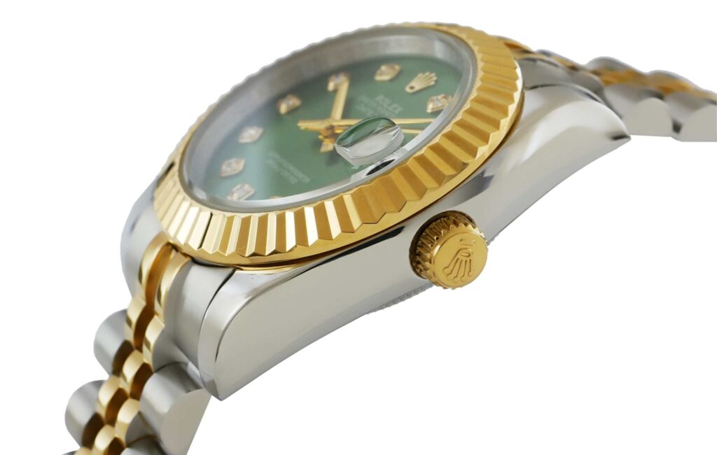 Rolex - Datejust - 31mm - Twotone - Green - Diamonds - 278273-0016 Replica