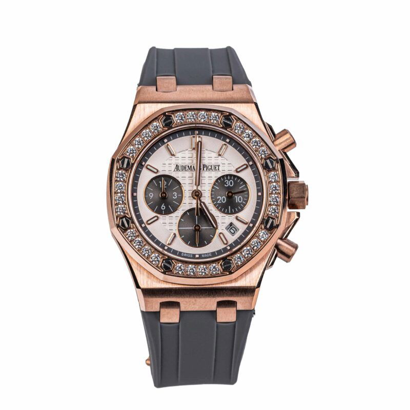 audemars piguet royal oak offshore lady chrono 37 rg 26231OR ZZ D003CA 01 5 scaled Audemars Piguet - Royal Oak Offshore Lady - 26231OR.ZZ.D003CA.01 - Rose Gold