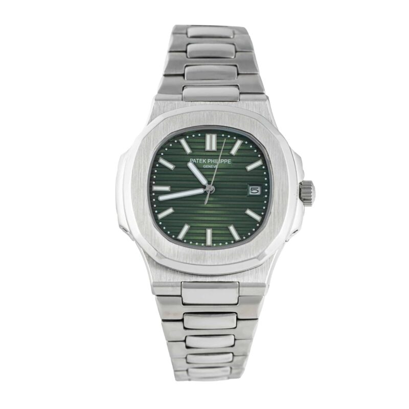 patek philippe nautilus steel green 5711 1a 014 07 1 scaled Patek Philippe - Nautilus - 5711/1A-014 - Steel Green