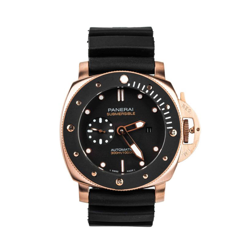 panerai submersible 42mm rg black pam00974 01 scaled Panerai - Submersible - PAM00974 - Rose Gold Black