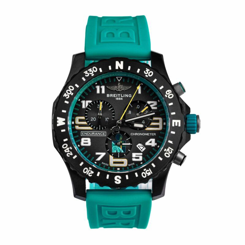 breitling endurance pro ironman world championship black green rubber 44mm x823105c1m1s1 08 scaled Breitling - Endurance Pro Ironman - X823105C1M1S1 - Black Green