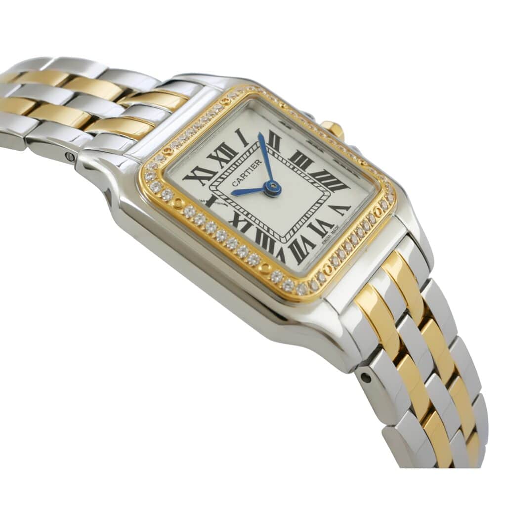 Cartier - Panthère - W3PN0007 - Gold Steel Diamond Set Replica