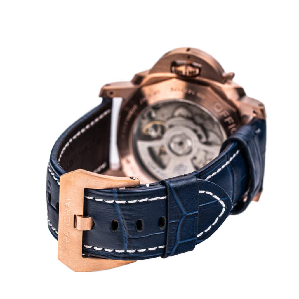 Panerai Luminor Marina Goldtech Sole Blue PAM01112 Replica