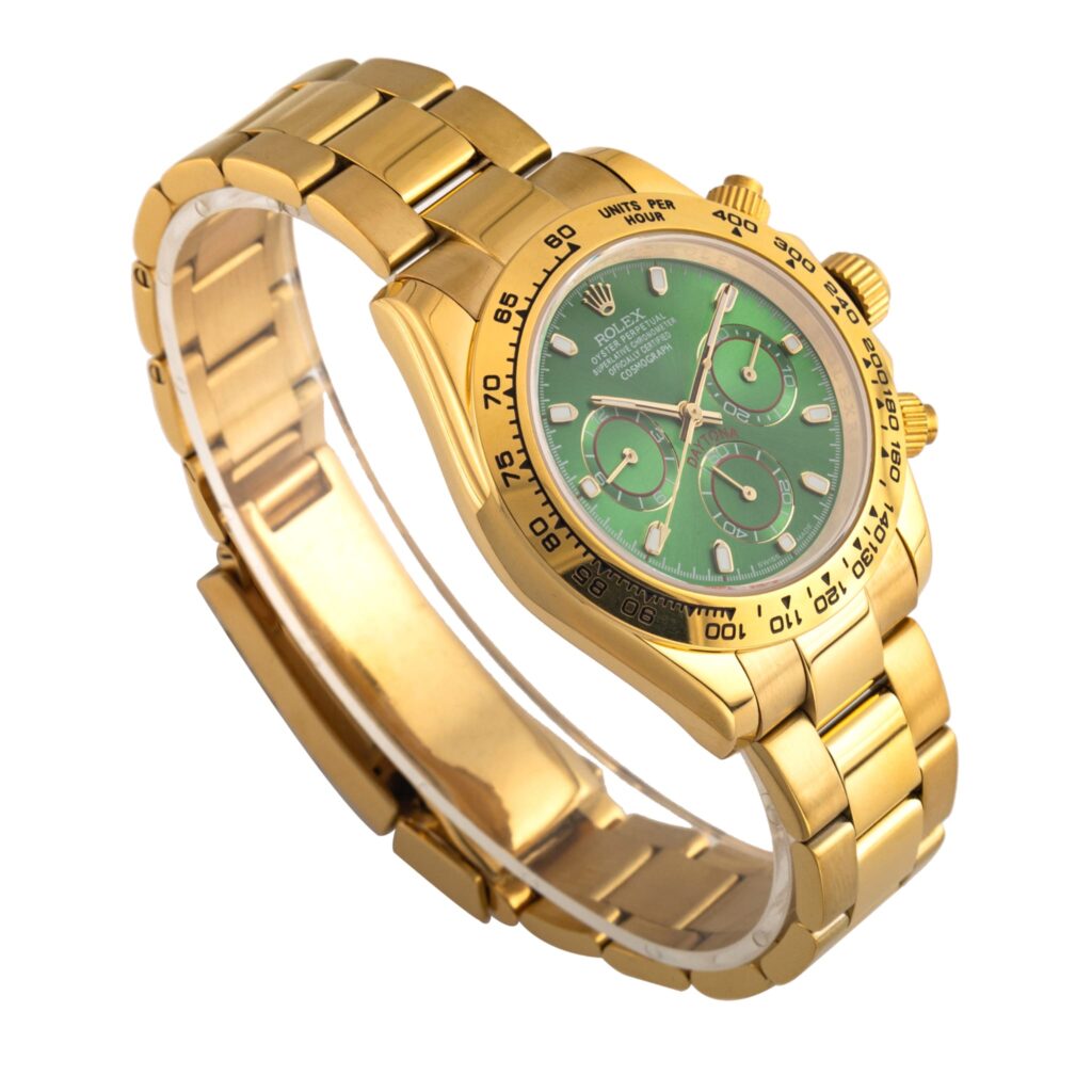 Rolex Daytona Gold Green 116508 John Mayer Replica