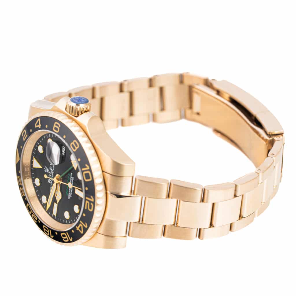 Rolex GMT-Master II Gold Black 116718LN Replica