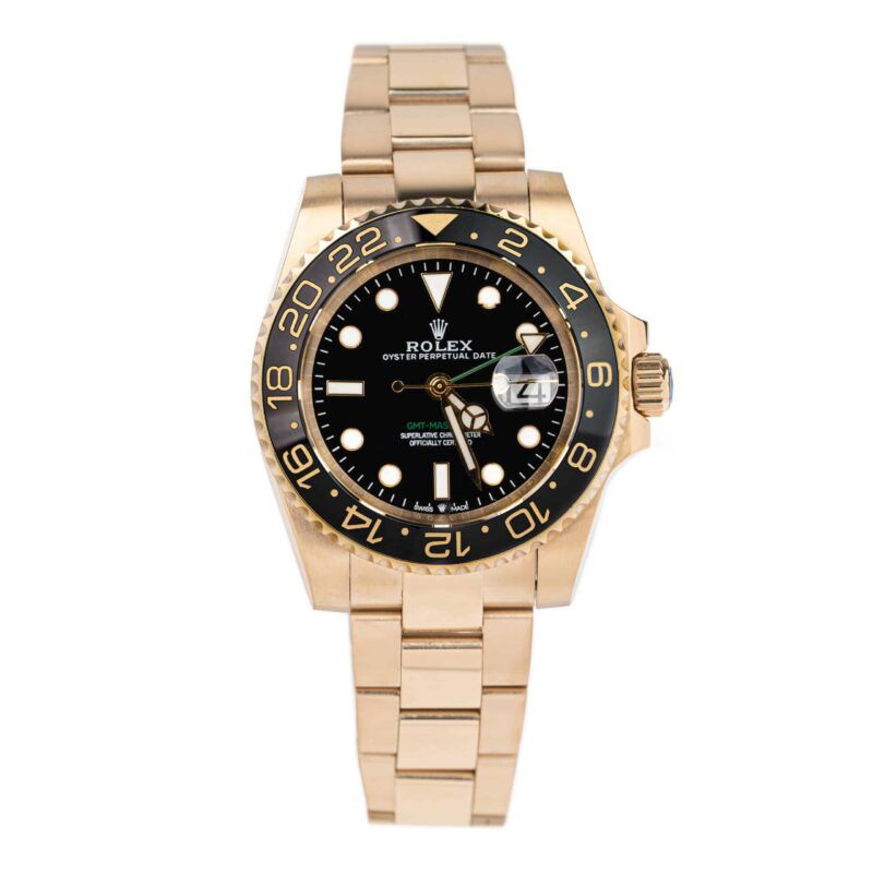 rolex gmt 2 116718ln gold black 08 scaled Rolex - GMT-Master II - Gold Black - 116718LN