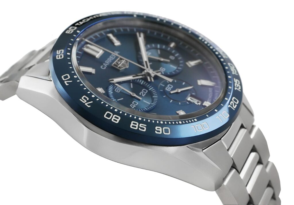 TAG Heuer Carrera CBN2A1A.BA0643 Silver/Blue Replica