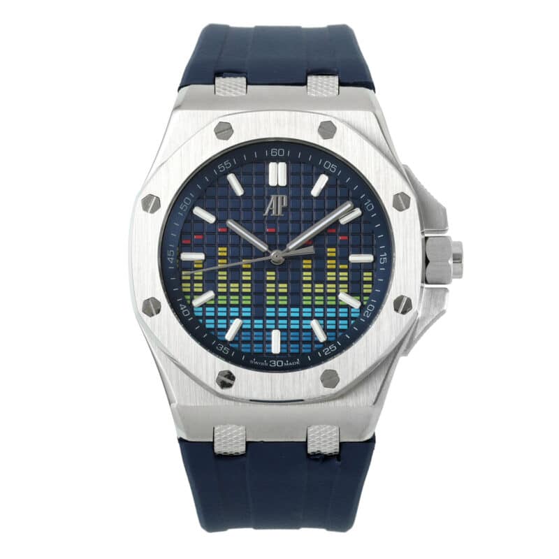 Audemars-Piguet-Royal-Oak-Offshore-43-Steel-Music-Edition-77600ti-Oo-A343ca-01-Replica