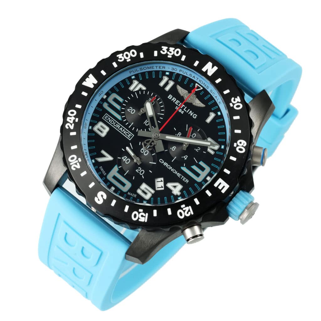 breitling-endurance-pro-chronograph-black-dial-skyblue-rubber-x82310281b1s2