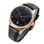 IWC Portugieser 42mm Rose Gold Black Dial IW501707 Replica