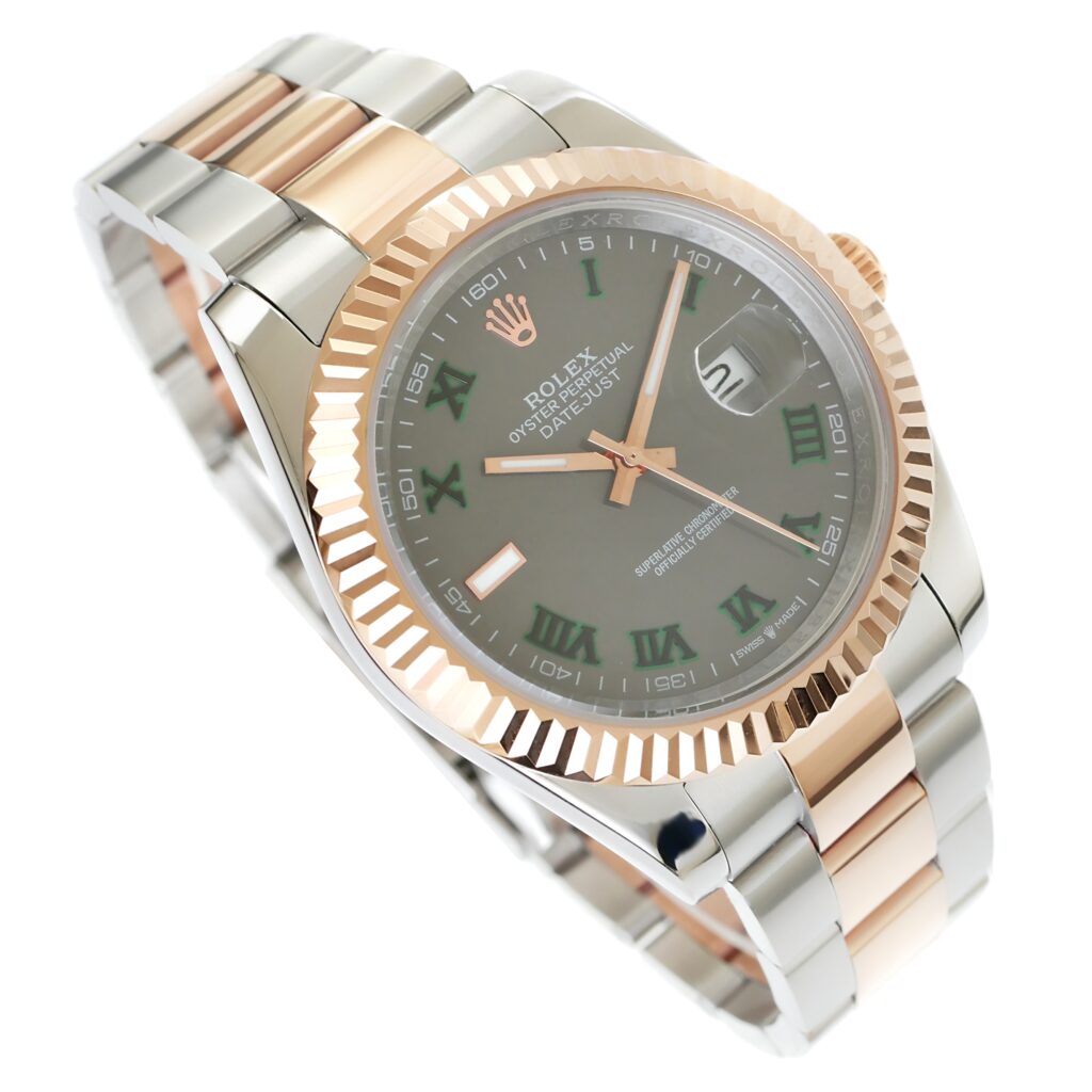 Rolex-Datejust-41-15-Rosegold-Steel-Grey-Wimbledon-126331-0015