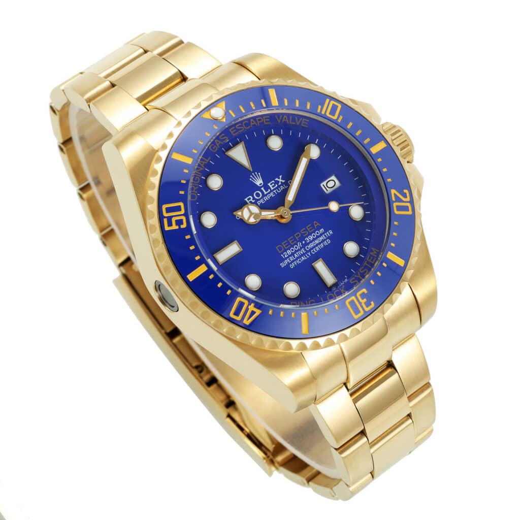 Rolex - Deepsea - 44mm - Gold Blue - 136668lb-0001 Replica