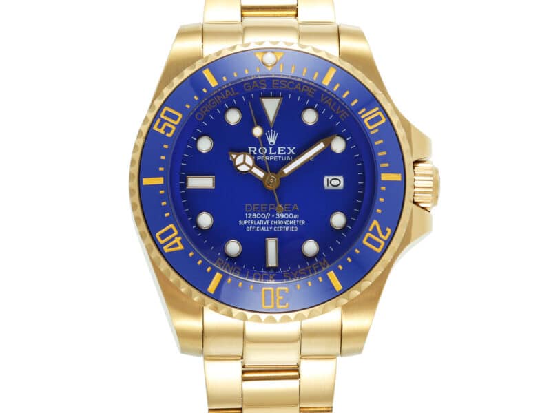 Rolex - Deepsea - 44mm - Gold Blue - 136668lb-0001 Replica